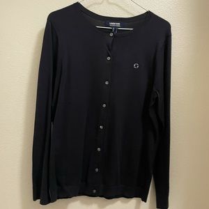 Chase Uniform Cardigan- navy